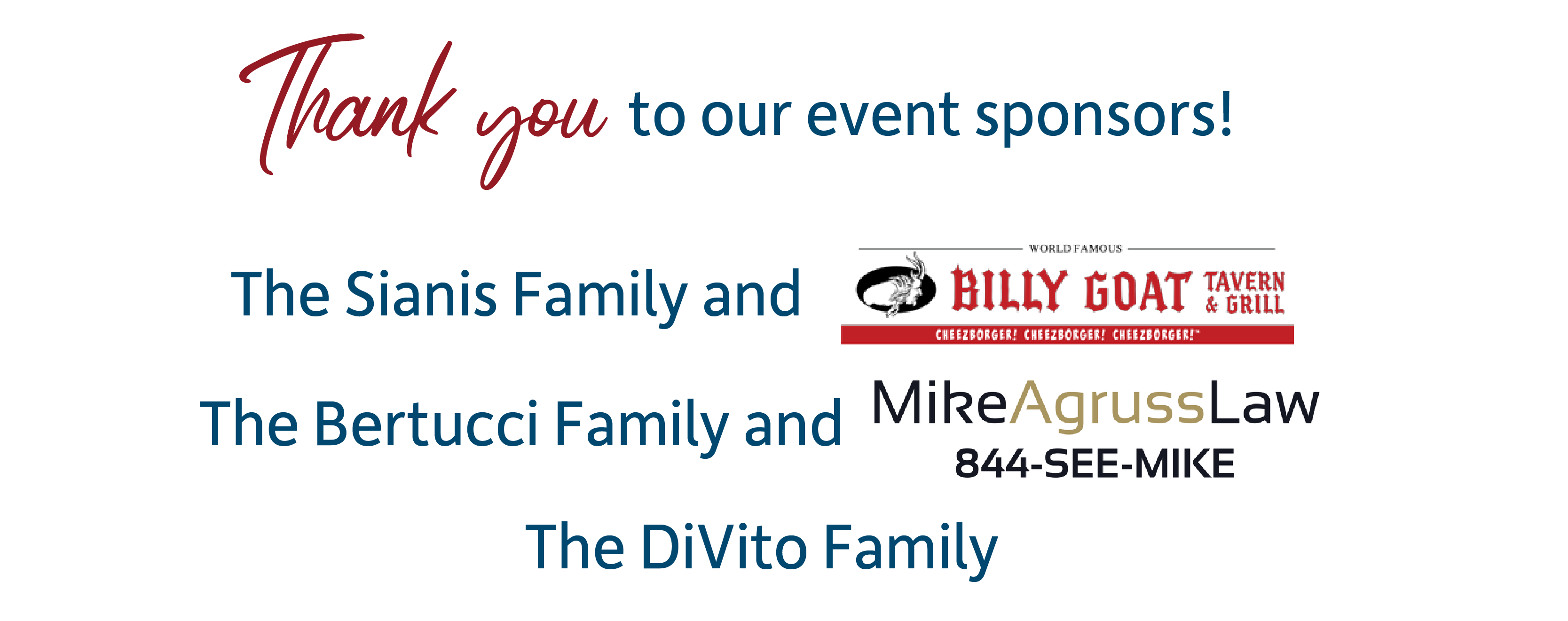 Sponsors